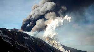 El Etna en Erupcion