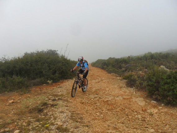 Mountain bike senda trialera la Solana