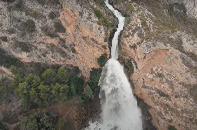 Barranco cascada de Domeño