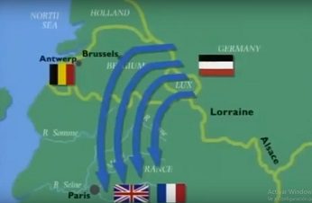 Mapa batalla del Marne