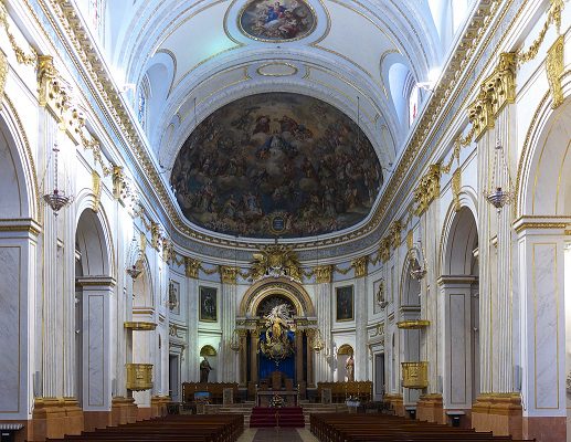 Interior catedral basilica de Segorbe