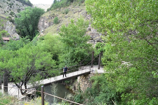 Vistas puente flotante