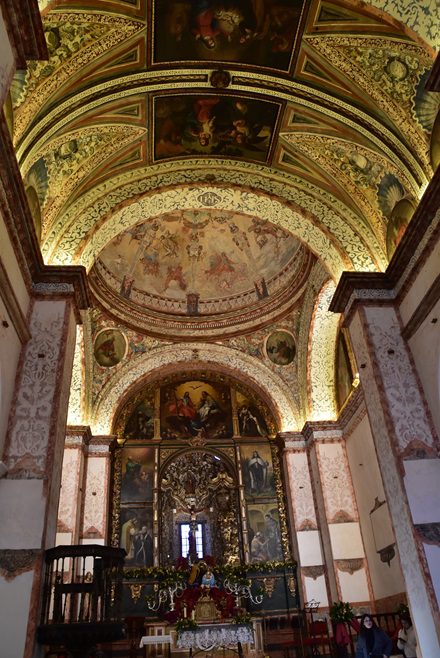 Interior de la ermita de Jesus del Llano