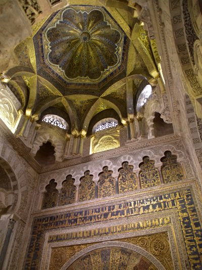 Interior de la Mezquita de Córdoba